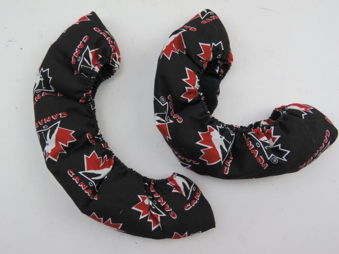 Team Canada Pro Stock Team Issued Hockey Player Skate Soakers Guards Senior