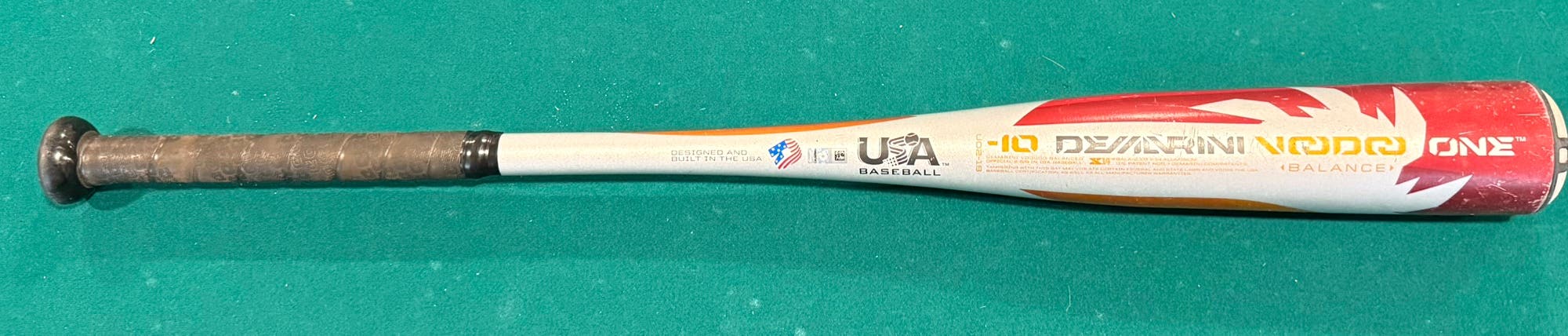 2018 DeMarini Voodoo ONE USA Baseball Bat (-10) | 2 5/8” | Balanced | 30/20