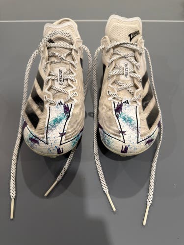 Men's Size M 10 Adidas Adizero Electric Molded Cleats (Used)