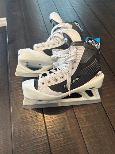 2014 Bauer Reactor 2000 Hockey Goalie Skates Regular Width Size 5.5 (New)