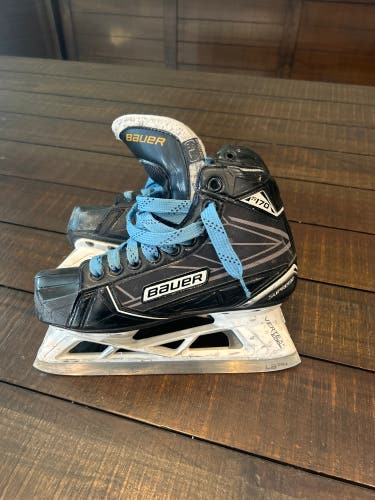 2016 Bauer Supreme S170 Hockey Goalie Skates Regular Width Size 3 (Used)