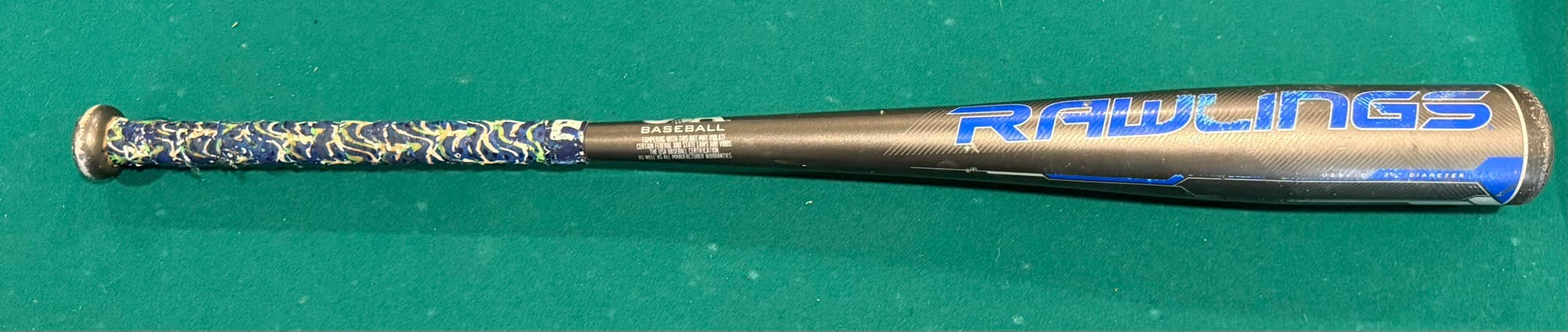 Rawlings Velo USA Baseball Bat -10 | 31/21 | 2 5/8” | 2018 US8V10 | Youth
