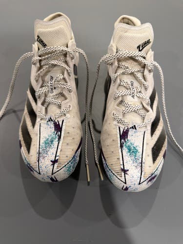 Men's Size M 9.5 (W 10.5) Adidas Adizero Electric Molded Cleats (Used)
