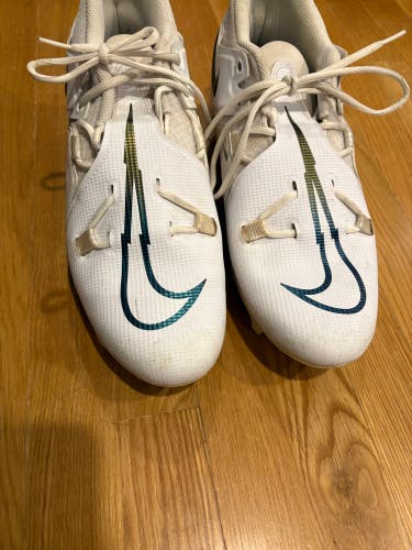 Men's Size M 12.0 (W 13.0) Nike Alpha Menace Pro 2 Low Top Molded Cleats (Used)