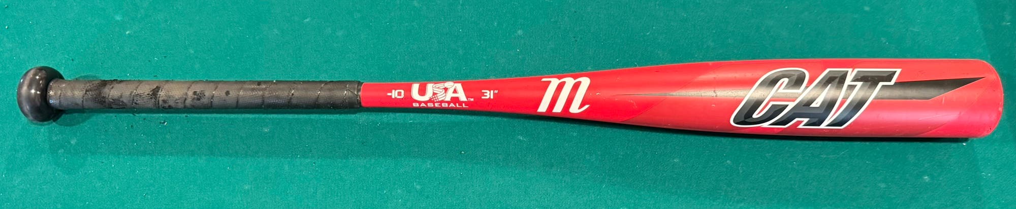 Marucci CAT USA Baseball Bat 31/21 (-10) 2 5/8” Big Barrel – Hot Youth Bat
