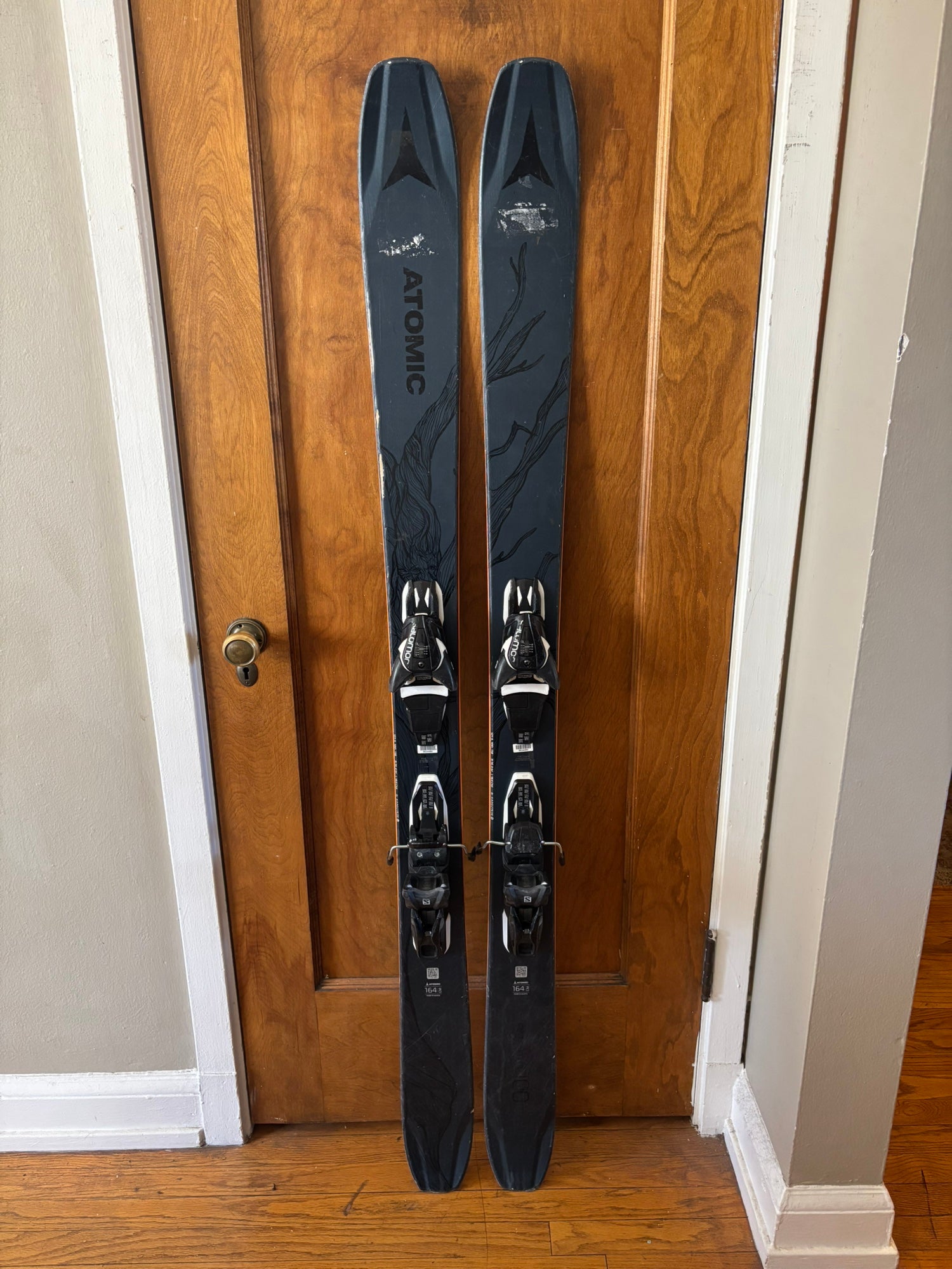 Atomic Bent Chetler 100 164cm with Adjustable Salomon Z11 GripWalk