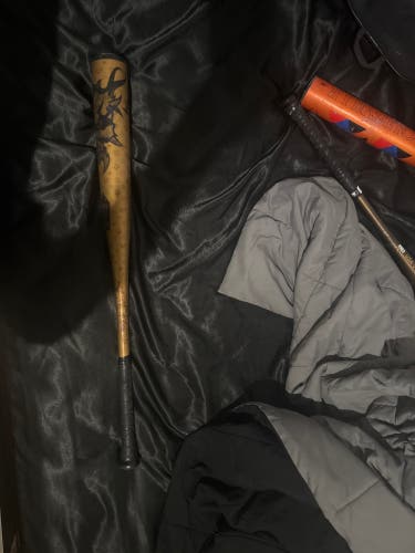 2023 DeMarini Voodoo One Alloy BBCOR Certified Bat (-3) 29 oz 32" (Used)