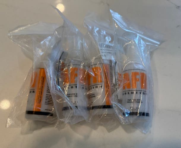 4-Pack Oakley AFR Solution Hockey Visor Cleaner Spray