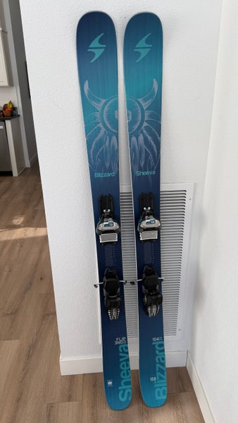 New Women's Blizzard Sheeva 104 Ski - 158cm W/Marker Griffon Binding