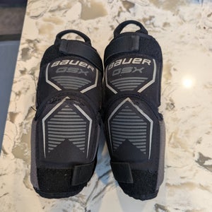 Bauer GSX (Used) goalie knee pads youth