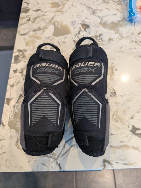 Bauer GSX (Used) goalie knee pads youth