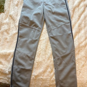 Gray Men's Large Youth Under Armour Game Pants (Used)
