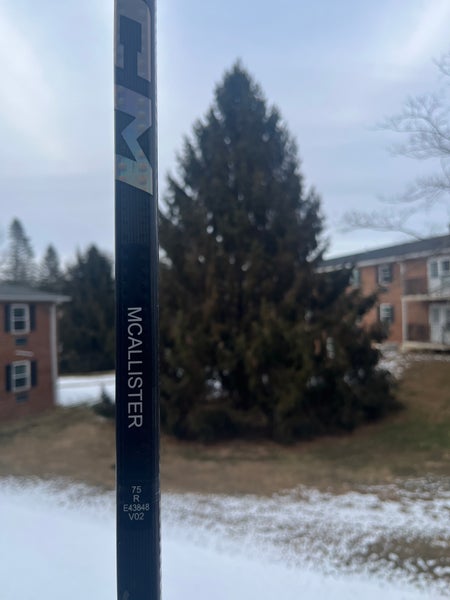 Senior CCM JetSpeed FT7 Pro Left Hand Hockey Stick Toe Pattern 75 Flex (Used)