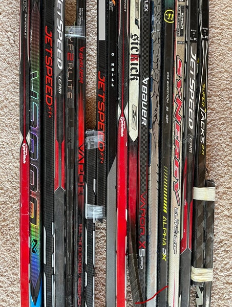 Broken Hockey Sticks