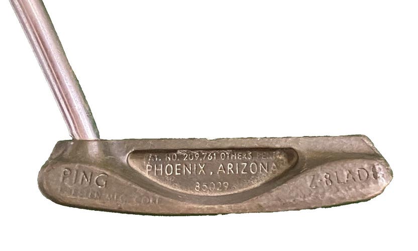Ping Karsten Z-Blade Putter Phoenix AZ 85068 RH Steel 35" Original Pro Only Grip