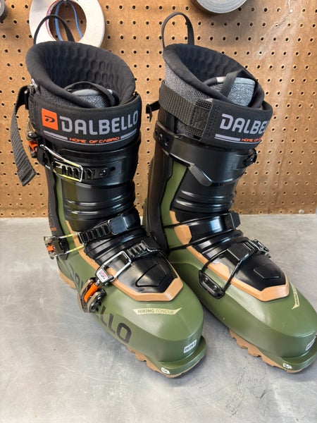Dalbello Cabrio LV Free 120 Ski Boots – Moss Green/Black – 28/28.5 ...