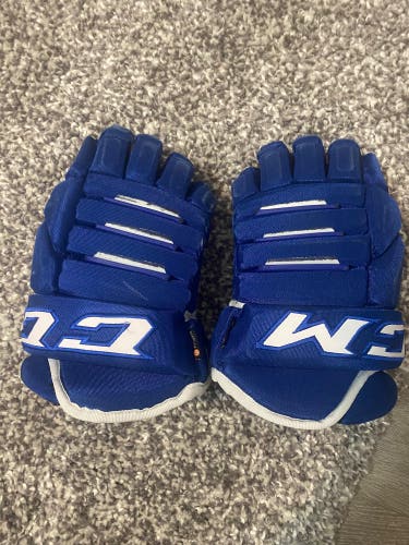 CCM Tacks 4 Roll Pro Gloves 13" Pro Stock (Used)