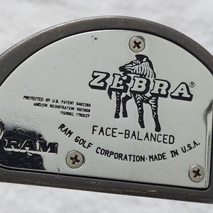 RAM Golf Zebra Face Balanced Putter RH; Steel Shaft