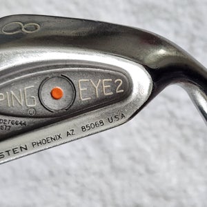 Men's Ping Eye 2 Orange Dot 8 Iron RH; Steel Shaft