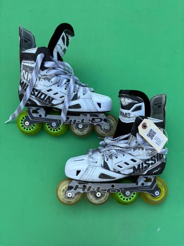 Junior Mission Inhaler WM03 Inline Skates | Size 4 Wide Width
