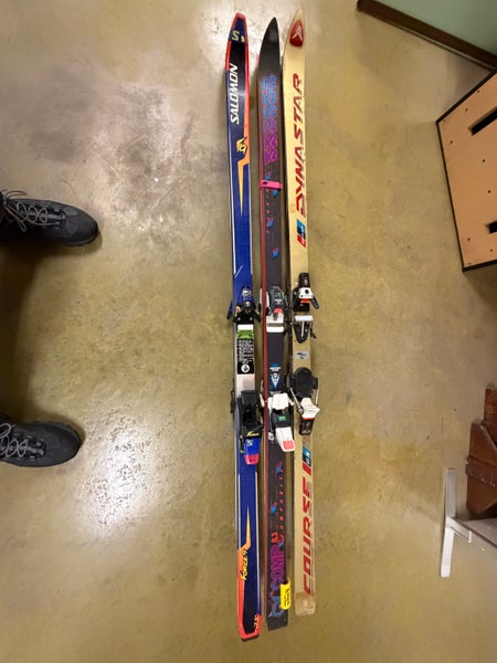 Men's 2000 K2 204 cm Slalom All Mountain Skis With Bindings (Used)