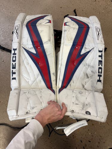 33" Senior Itech GP Rx7 Goalie Leg Pads (Used)