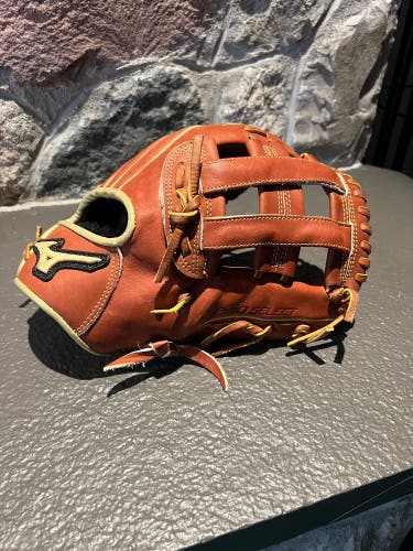 Mizuno Pro Select RH Outfield Baseball Glove 12.75" (Used)