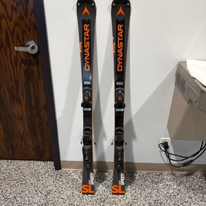 Dynastar Speed Team SL 135 cm Racing Skis With Bindings (Used)