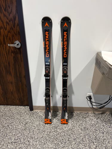 Dynastar Speed Team SL 135 cm Racing Skis With Bindings (Used)