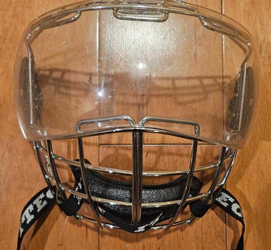 Senior Large Itech FX50 Hockey Visor and Face Cage Combo (Used)