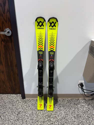 Volkl Racetiger SL 122 cm Skis With Bindings (Used)