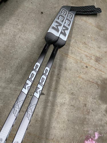 2 Pack FULL RIGHT New CCM XF Goalie Stick P4 26”