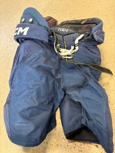 Blue Senior Large CCM Tacks AS-V Hockey Pants (Used)