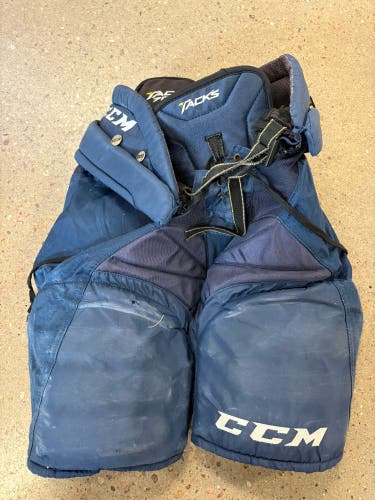 Blue Senior Large CCM Tacks 7092 Hockey Pants (Used)