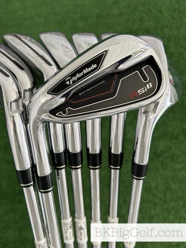 LH Taylormade RSi1 Iron Set 4-S / True Temper Reax 90 Regular +1/2