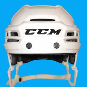 CCM SUPER TACKS X PRO STOCK DONSKOI HELMET MEDIUM WHITE