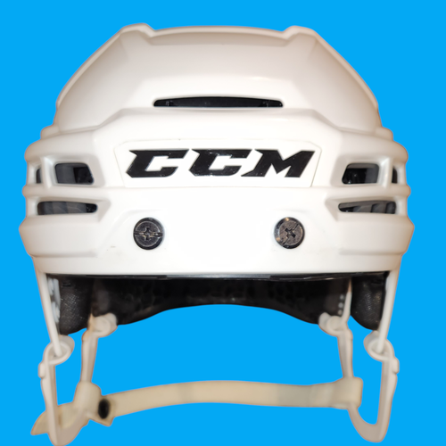 CCM SUPER TACKS X PRO STOCK DONSKOI HELMET MEDIUM WHITE