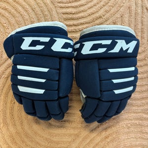 Blue CCM Tacks 4R2 Gloves 10" (Used)