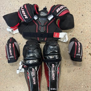 Youth Bauer NSX Starter Kit (Chest, Elbows, Shins) (Used)