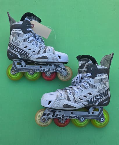 Junior Mission Inhaler WM03 Inline Skates Wide Width Size 2.5