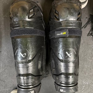 Intermediate Bauer Supreme M5 Pro 14" Shin Pads (Used)