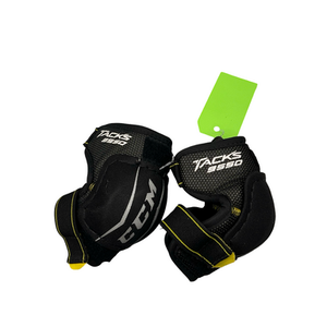 Used CCM TACKS 9550 ELBOW PADS Youth Elbow Pads MD 11682-S000126142