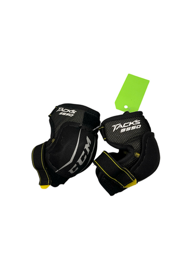 Used CCM TACKS 9550 ELBOW PADS Youth Elbow Pads MD 11682-S000126142