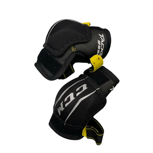 Used CCM TACKS 9550 ELBOW PADS Youth Elbow Pads MD 11682-S000126143