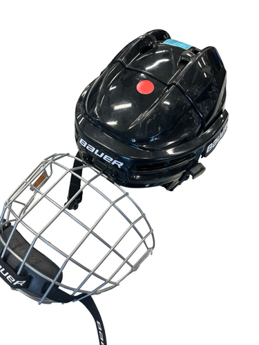 Used Bauer BAUER PRODIGY HOCKEY HELMET Helmet Cage Combo Black XS 11682-S000125931
