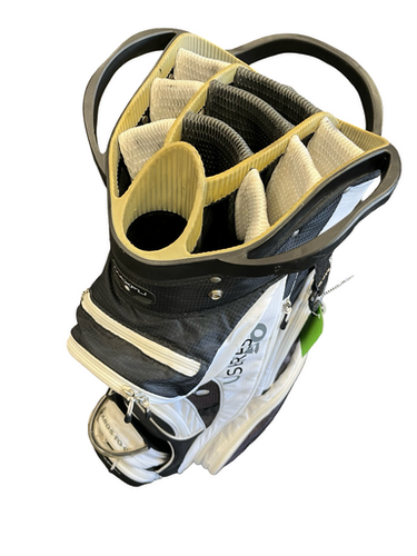 Used Maxfli SERIES 5.0 CART BAG Mens Stand Bag White 11682-S000125935