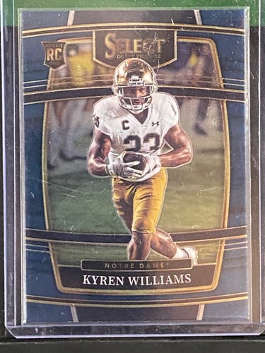 Kyren Williams Notre Dame 2022 Select Draft Picks RC Concourse #22 Panini