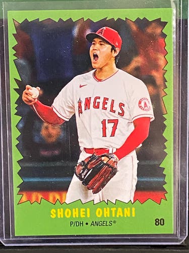 Shohei Ohtani Angels 2022 1979 Topps Incredible Hulk Topps P/DH #80