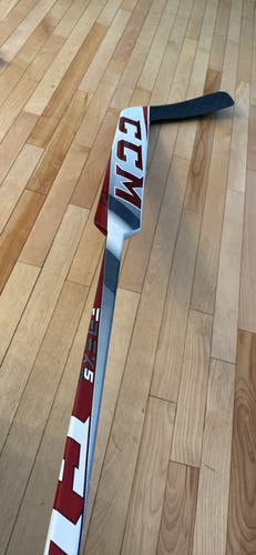New CCM EFlex 5 Prolite Full Right Goalie Stick 26"