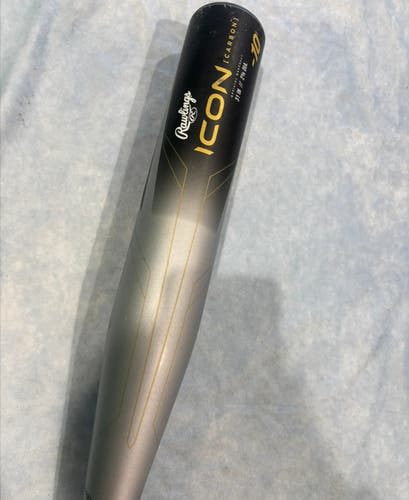 2023 Rawlings Icon Bat USA Bat Certified (-10) Composite 21 oz 31" (Used)